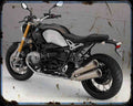 Bmw R Ninet 14 4 Motorbike Vintage Aged A4 Photo Print