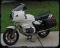 Bmw R100Rs 88 Motorbike Vintage Aged A4 Photo Print