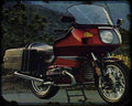Bmw R100Rt 79 Motorbike Vintage Aged A4 Photo Print
