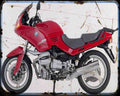 Bmw R1100Rs 94 2 Motorbike Vintage Aged A4 Photo Print
