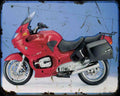 Bmw R1150Rt 01 4 Motorbike Vintage Aged A4 Photo Print