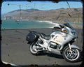 Bmw R1150Rt 02 Motorbike Vintage Aged A4 Photo Print