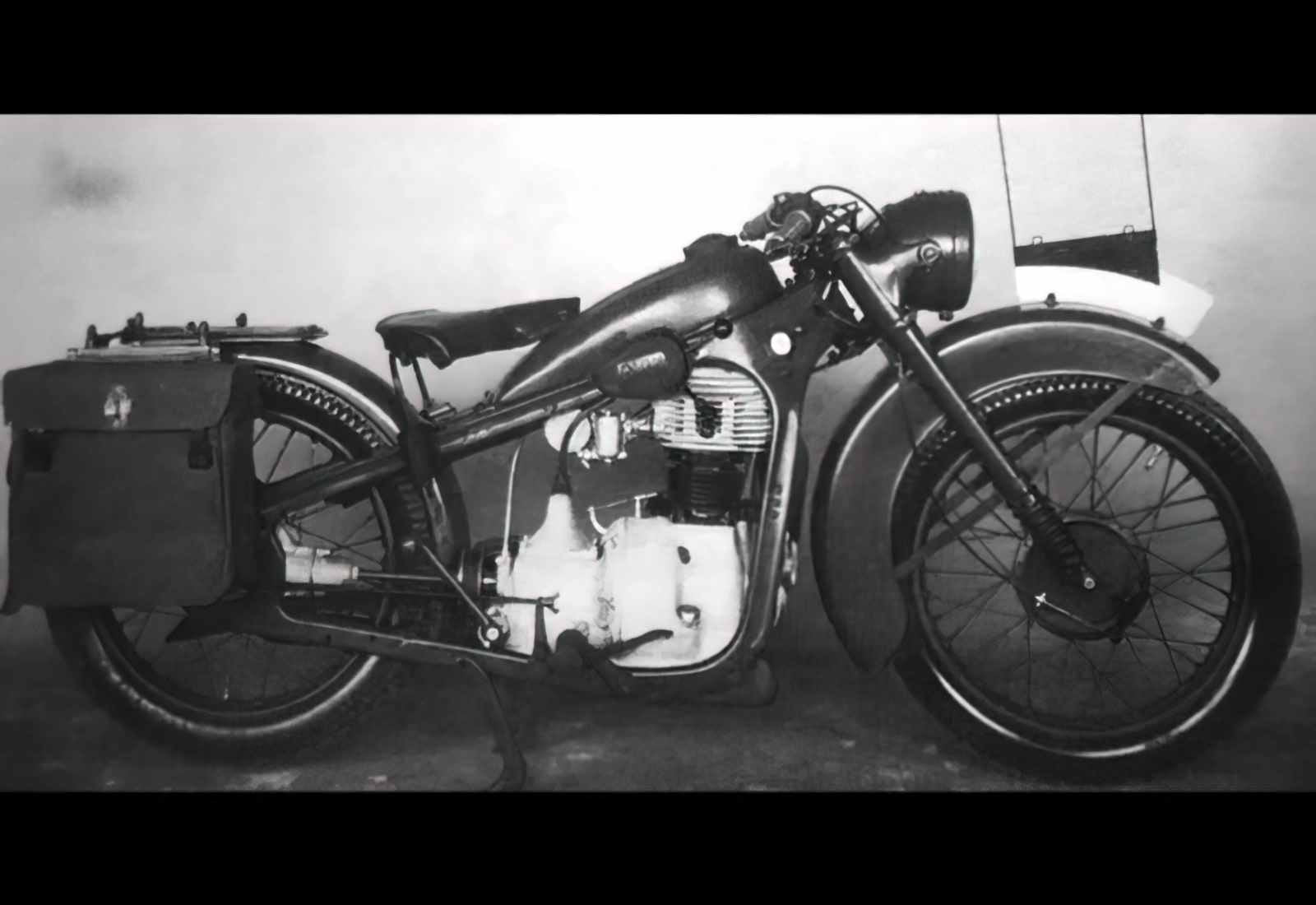 Bmw R35 Military Motorcycle Germany (2) Military A4 Photo Print