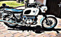 Bmw R505 motorbike A4 Photo Print