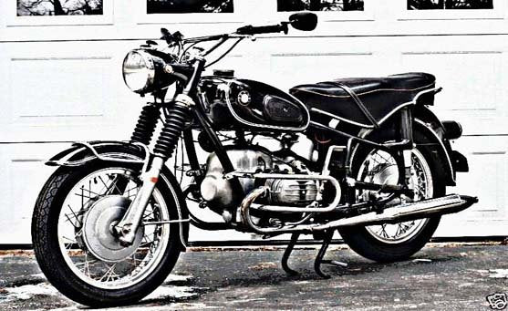 Bmw R50Us motorbike A4 Photo Print