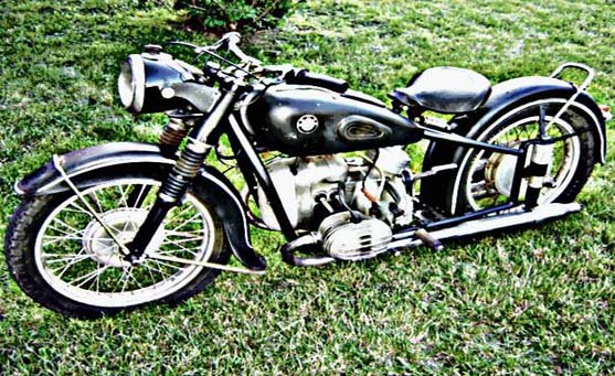 Bmw R513 motorbike A4 Photo Print