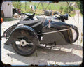 Bmw R60 2 Sidecar Motorbike Vintage Aged A4 Photo Print