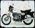 Bmw R65 78 Motorbike Vintage Aged A4 Photo Print