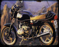 Bmw R65 85 Motorbike Vintage Aged A4 Photo Print
