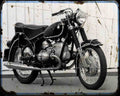 Bmw R69 Motorbike Vintage Aged A4 Photo Print