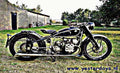 Bmw R71 motorbike A4 Photo Print