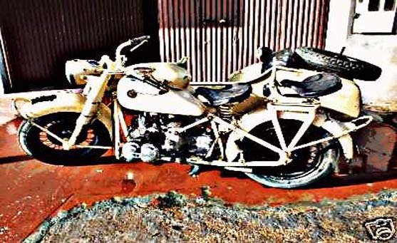 Bmw R75 1943 motorbike A4 Photo Print