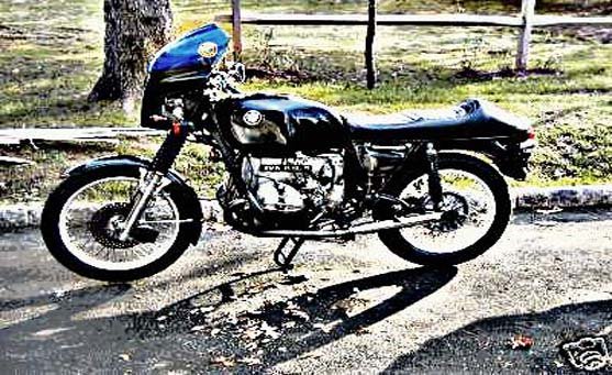 Bmw R90 motorbike A4 Photo Print