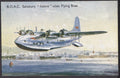 Boac Salisbury Solent Class Flying Boat Vintage A4 Photo Print