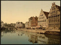 Boathouse Ghent Vintage A4 Photo Print