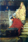 Boating by Alma Tadema A4 Photo Print