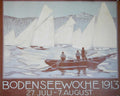 Boats Lake 1913 Vintage Retro Advert Poster A4 Photo Print