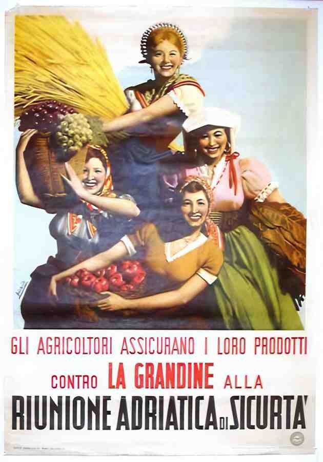 BoccasileAgricultori Vintage Advert A4 Photo Print