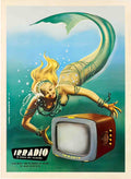 BoccasileIrradio Advert A4 Photo Print