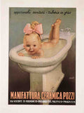 BoccasilePozzi Vintage Advert A4 Photo Print