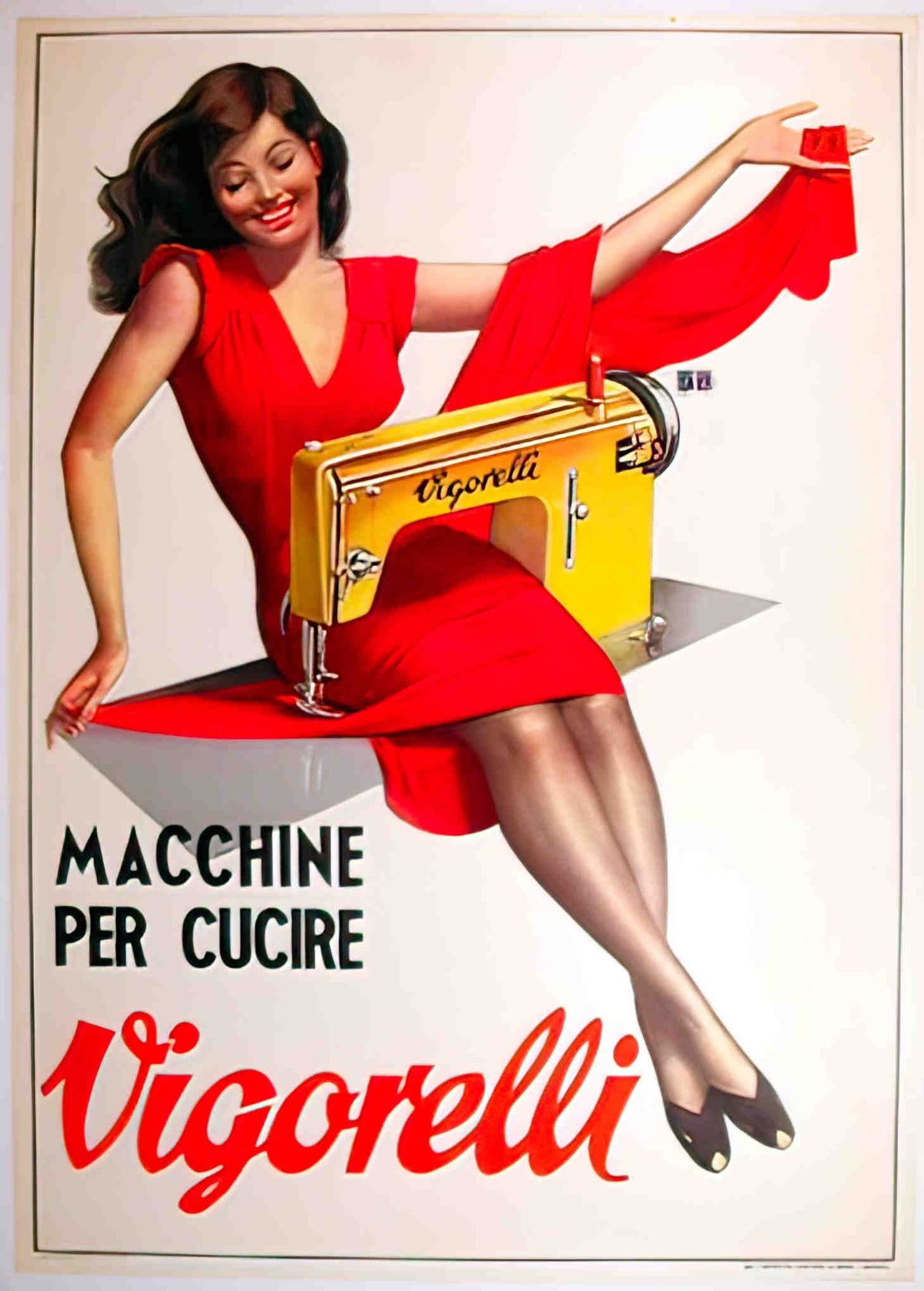 BoccasileVigorelli Advert A4 Photo Print