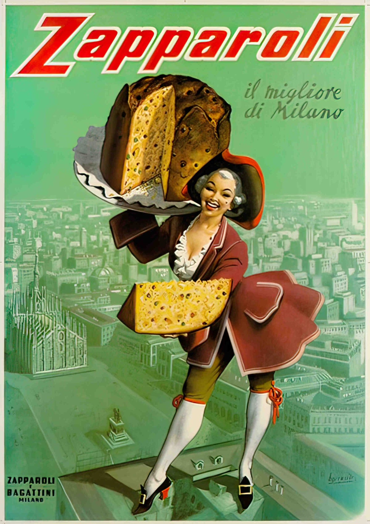 BoccasileZapparoli Advert A4 Photo Print