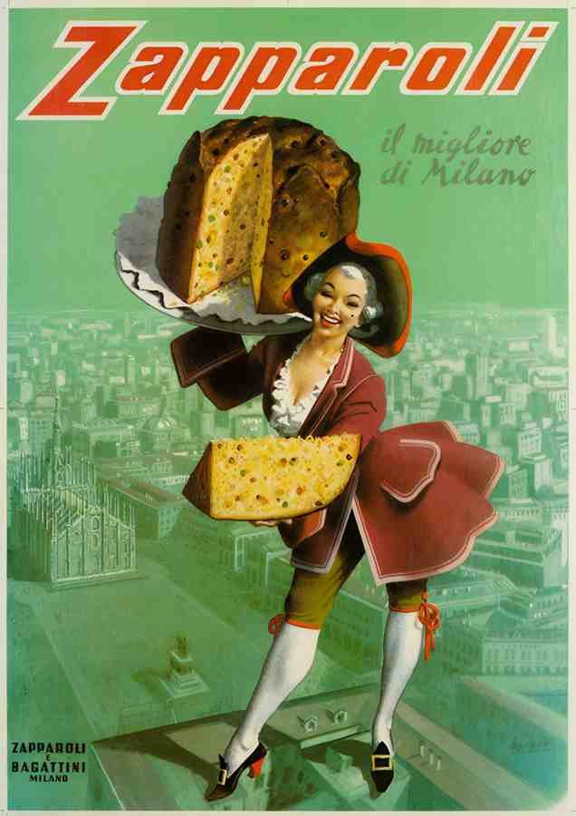 BoccasileZapparoli Vintage Advert A4 Photo Print