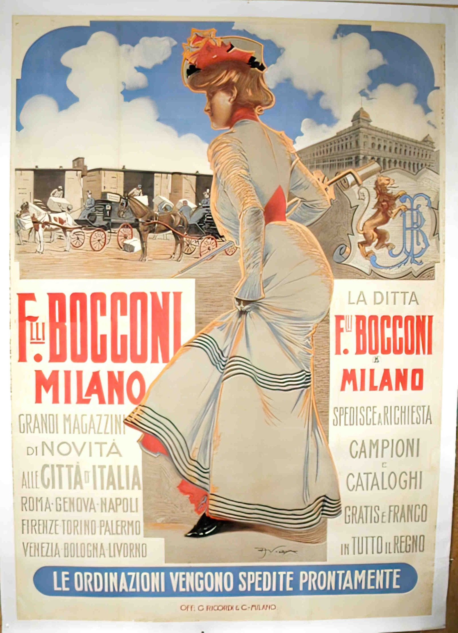BocconiVilla Advert A4 Photo Print