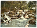 Bode Waterfall Braunlage Hartz Vintage A4 Photo Print