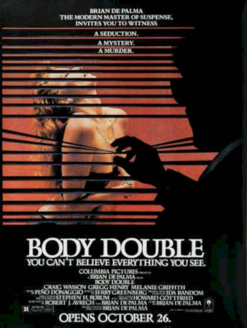 Body Double Blind Vintage Retro Advert Ads A4 Photo Print