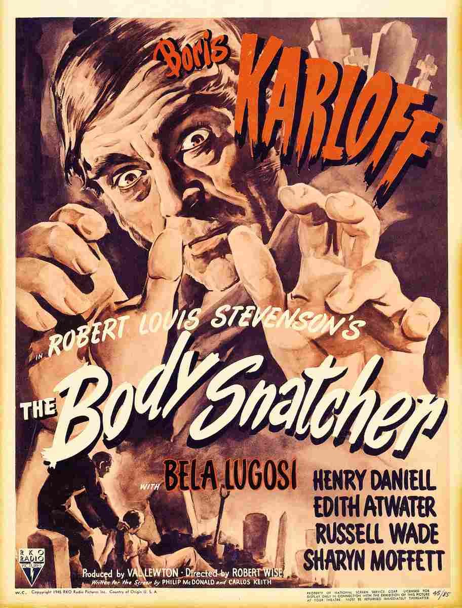 Body Snatcher The 05  film star poster A4 Photo Print