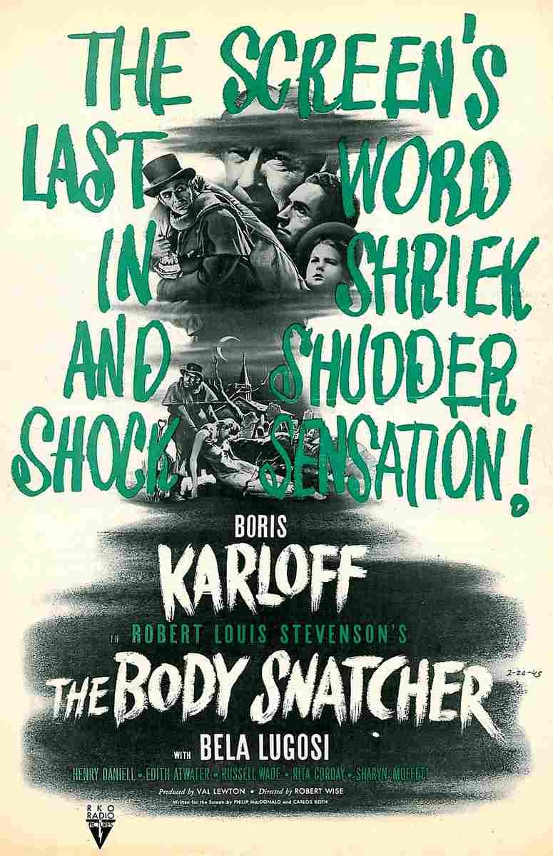 Body Snatcher The 06  film star poster A4 Photo Print