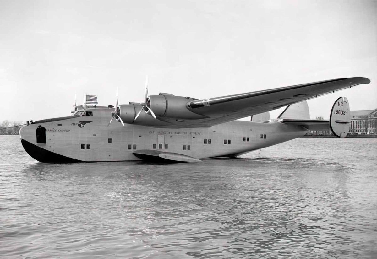 Boeing 314 Clipper 2 (2) Military A4 Photo Print