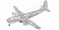 Boeing 377 Stratocruiser cutaway A4 Photo Print