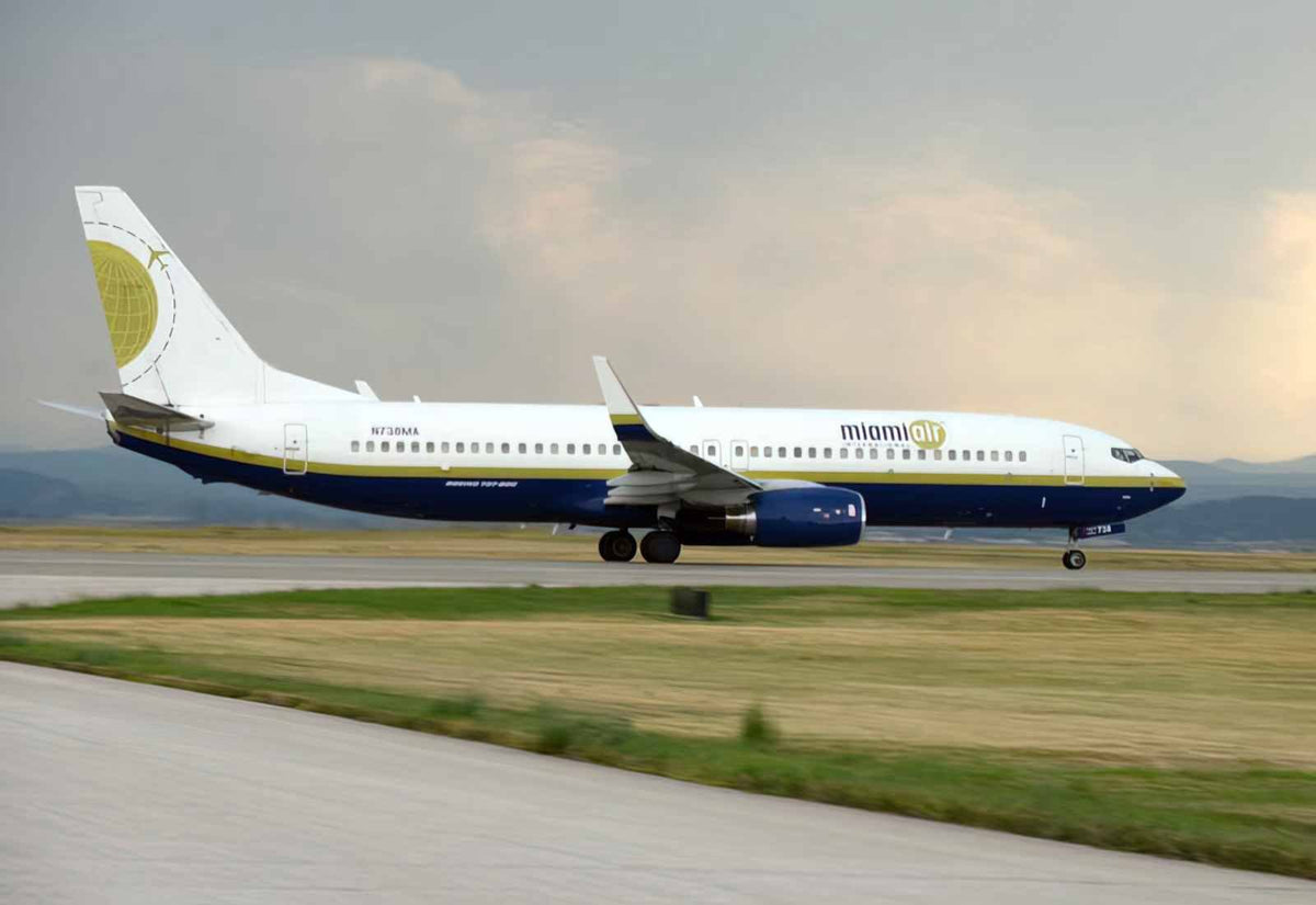 Boeing 737 3 (2) Military A4 Photo Print