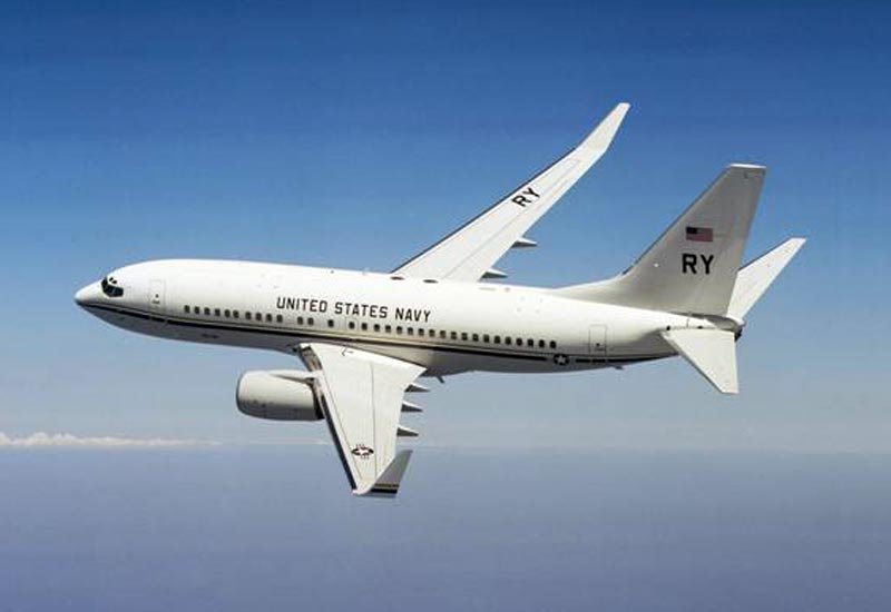 Boeing 737 6 Military A4 Photo Print