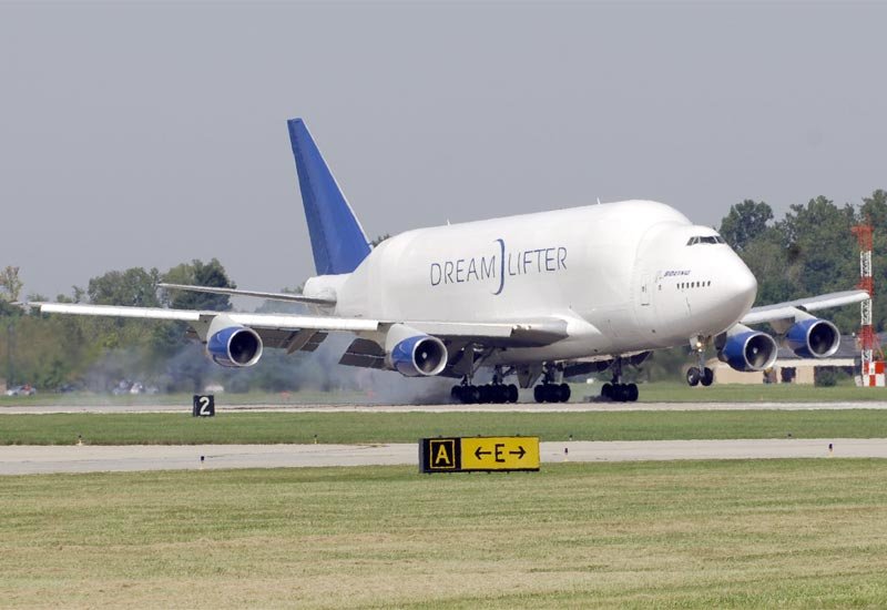 Boeing 747 Dreamlifter Military A4 Photo Print