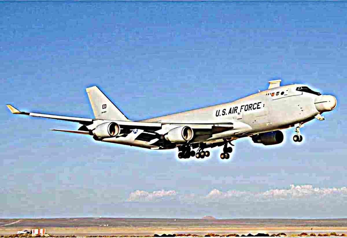 Boeing 747 Jumbo Jet 4 (2) Military A4 Photo Print