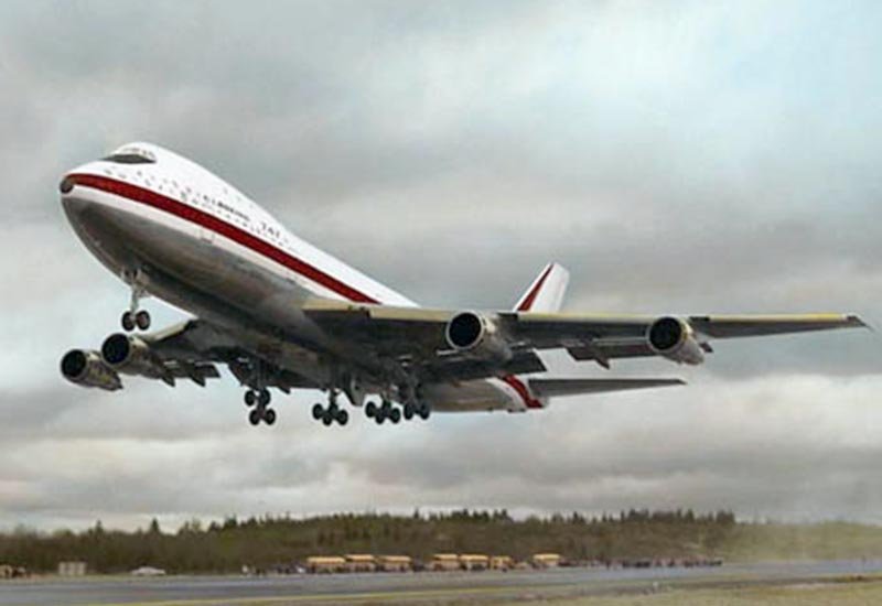 Boeing 747 Jumbo Jet Military A4 Photo Print