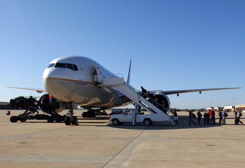 Boeing 777 Military A4 Photo Print