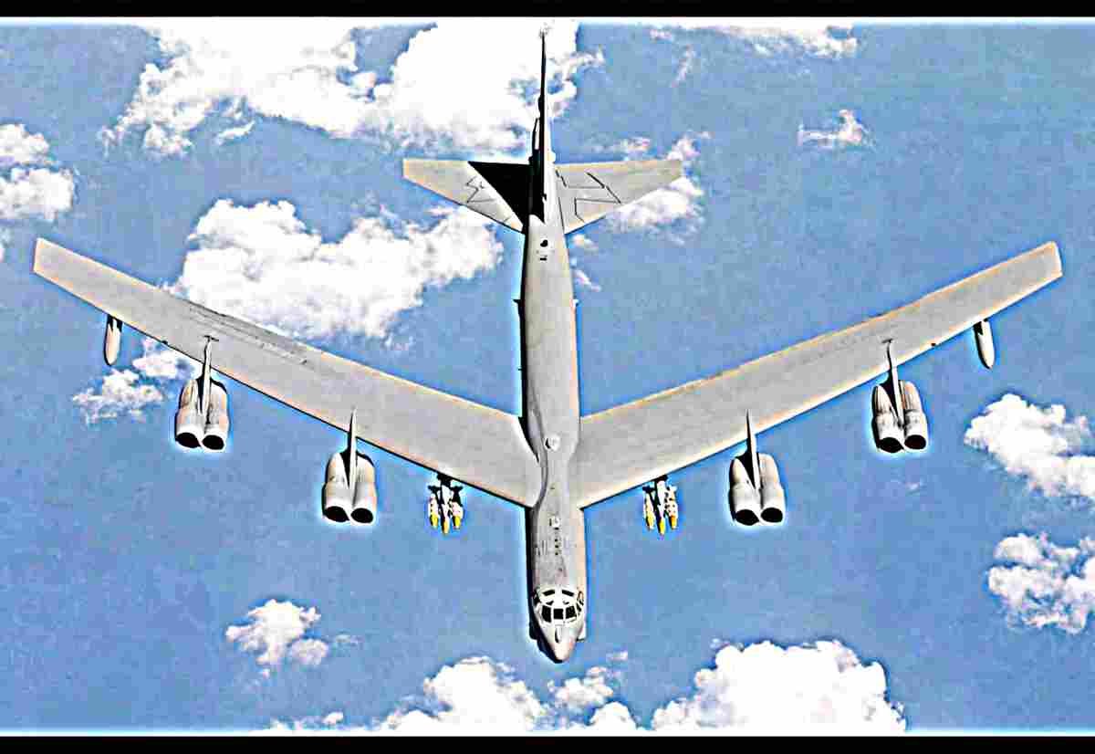 Boeing B52 Stratofortress Long Range Heavy Bomber Usa 27 (2) Military A4 Photo Print