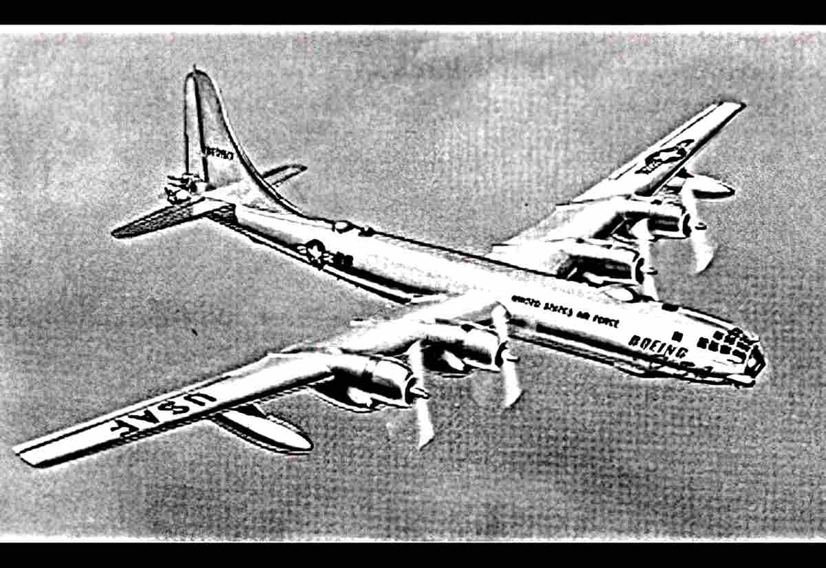 Boeing B54 Ultrafortress Heavy Bomber Proposal United States (2) Military A4 Photo Print