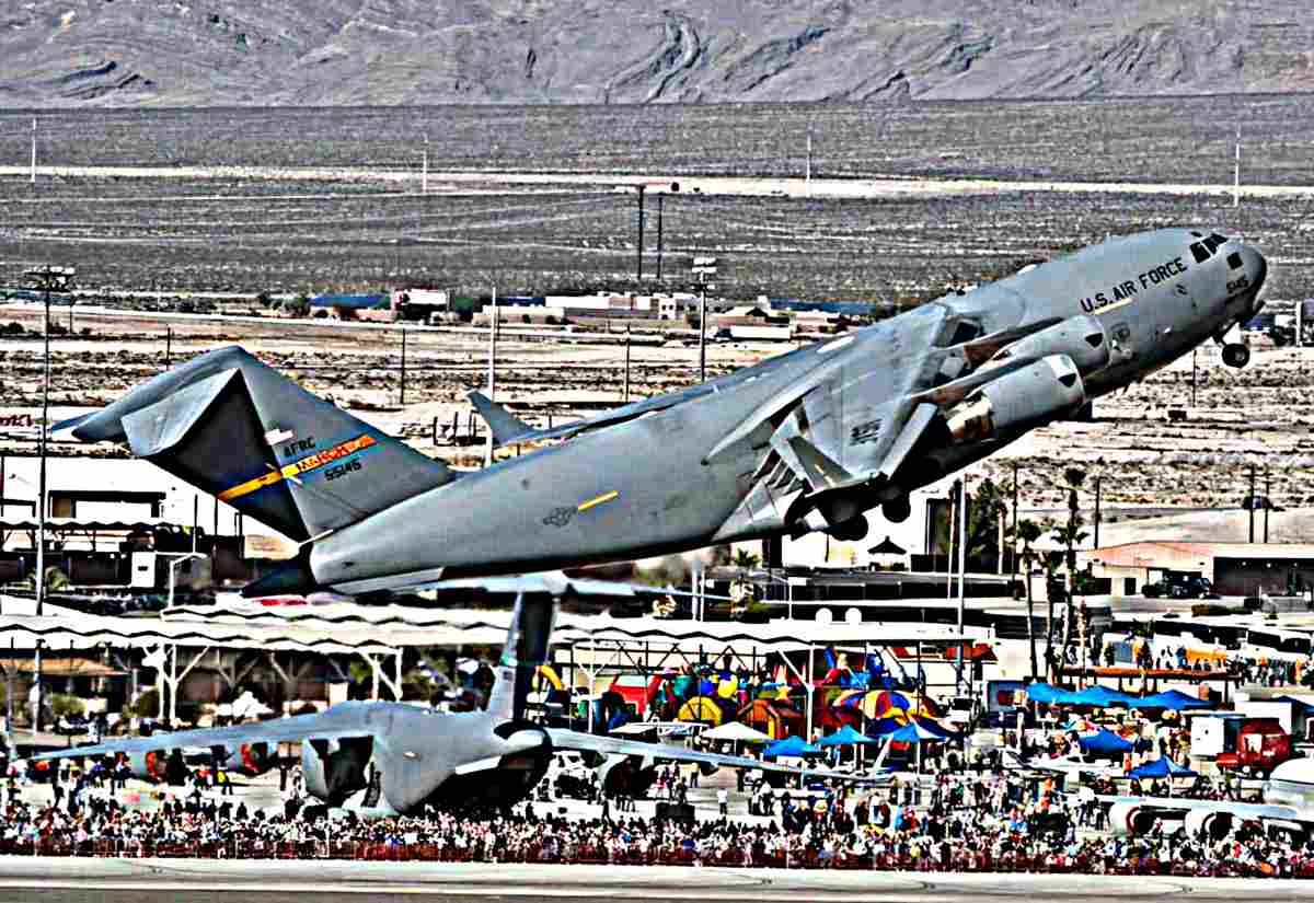 Boeing C17 Globemaster Iii 2 (2) Military A4 Photo Print