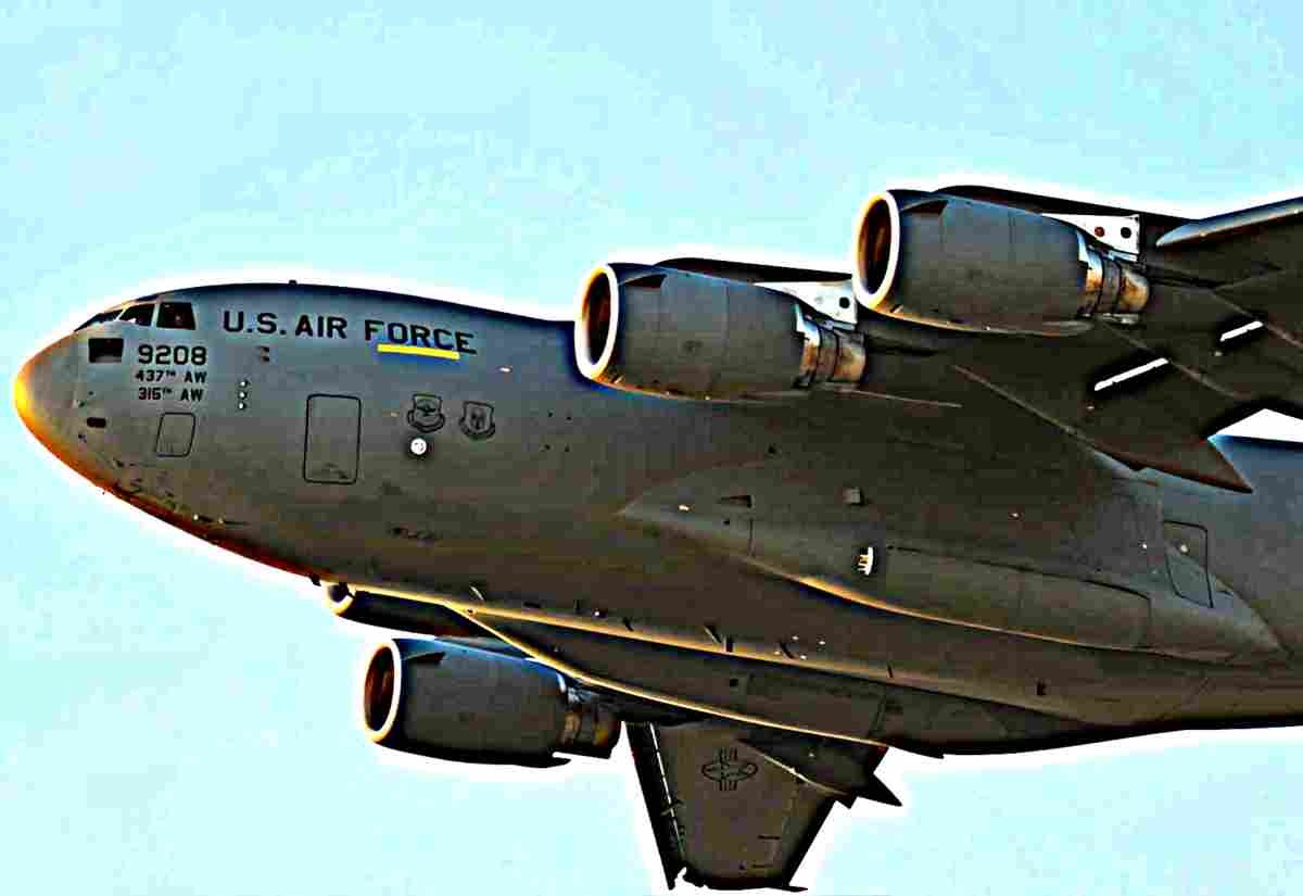 Boeing C17 Globemaster Iii 4 (2) Military A4 Photo Print