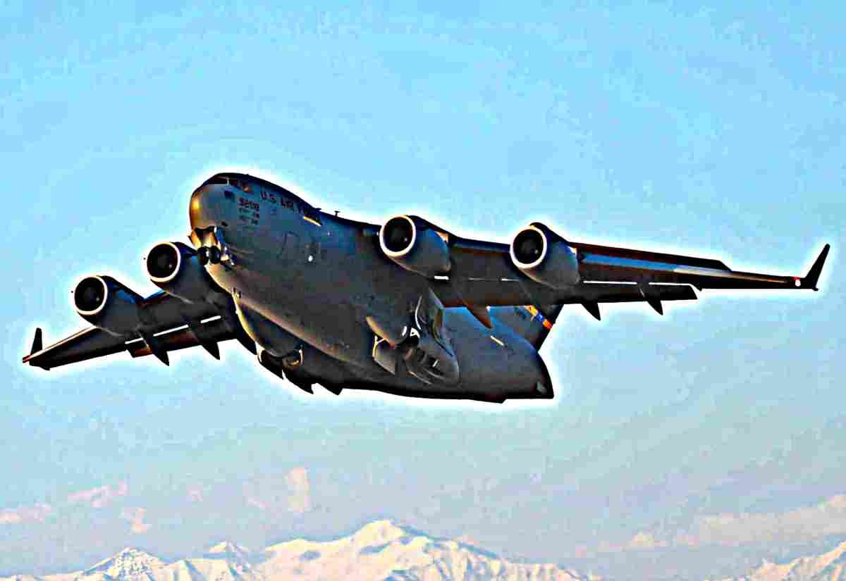 Boeing C17 Globemaster Iii 6 (2) Military A4 Photo Print