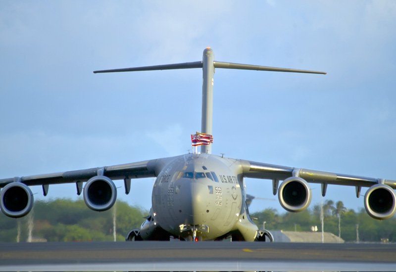 Boeing C17 Globemaster Iii Military A4 Photo Print