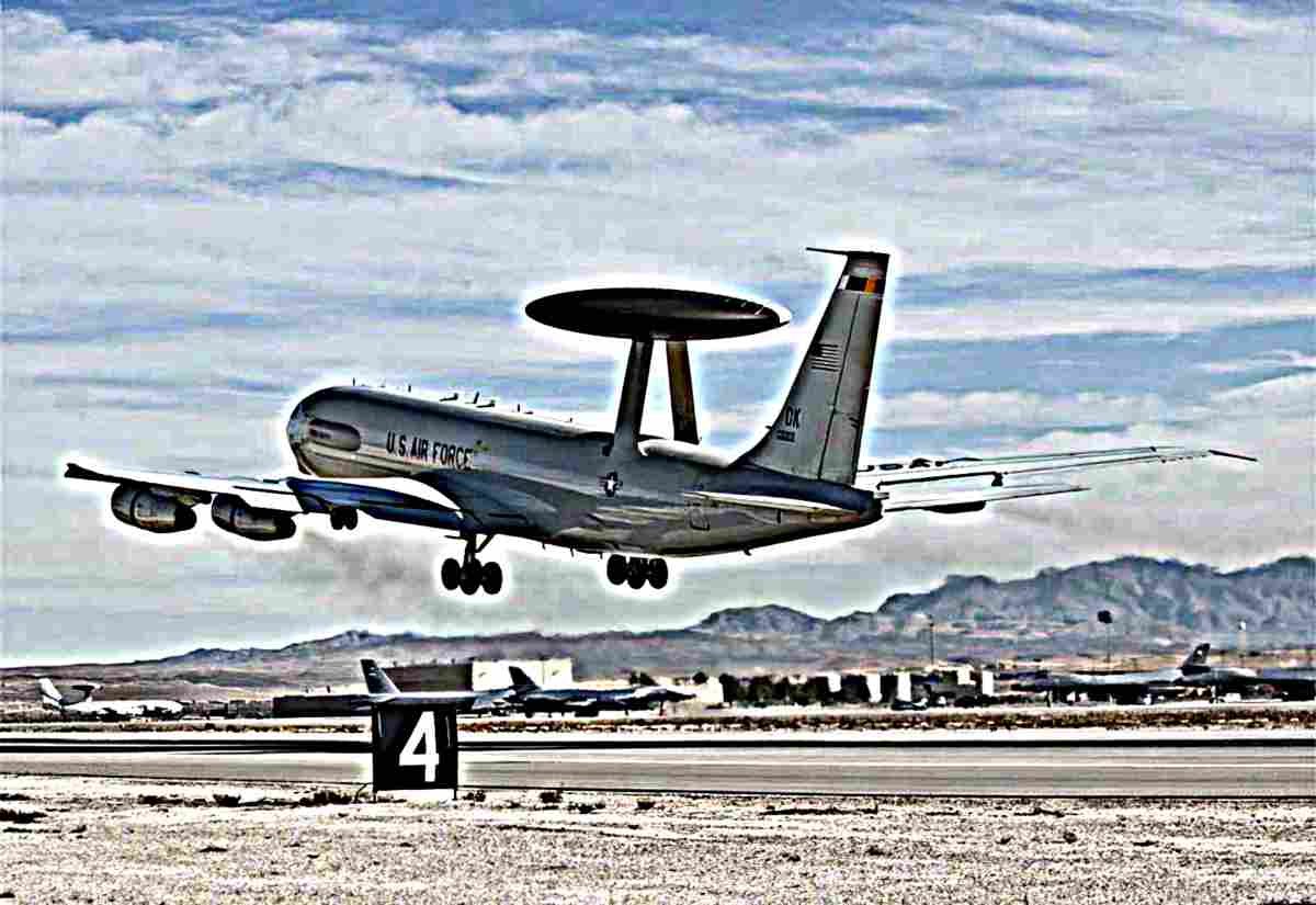 Boeing E3 Sentry Awacs 3 (2) Military A4 Photo Print