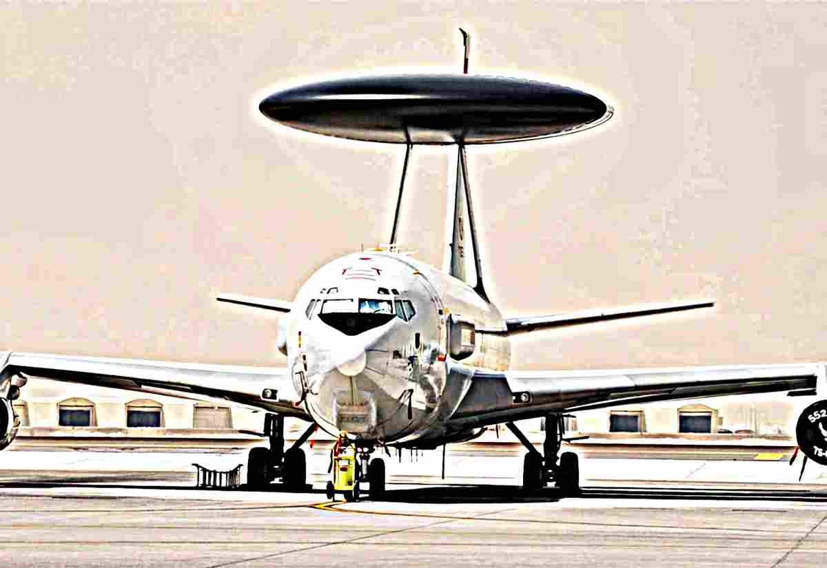 Boeing E3 Sentry Awacs 7 (2) Military A4 Photo Print