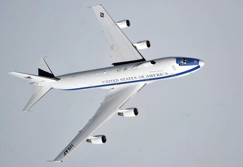 Boeing E4 Airborne Command Post Aircraft United States Military A4 Photo Print
