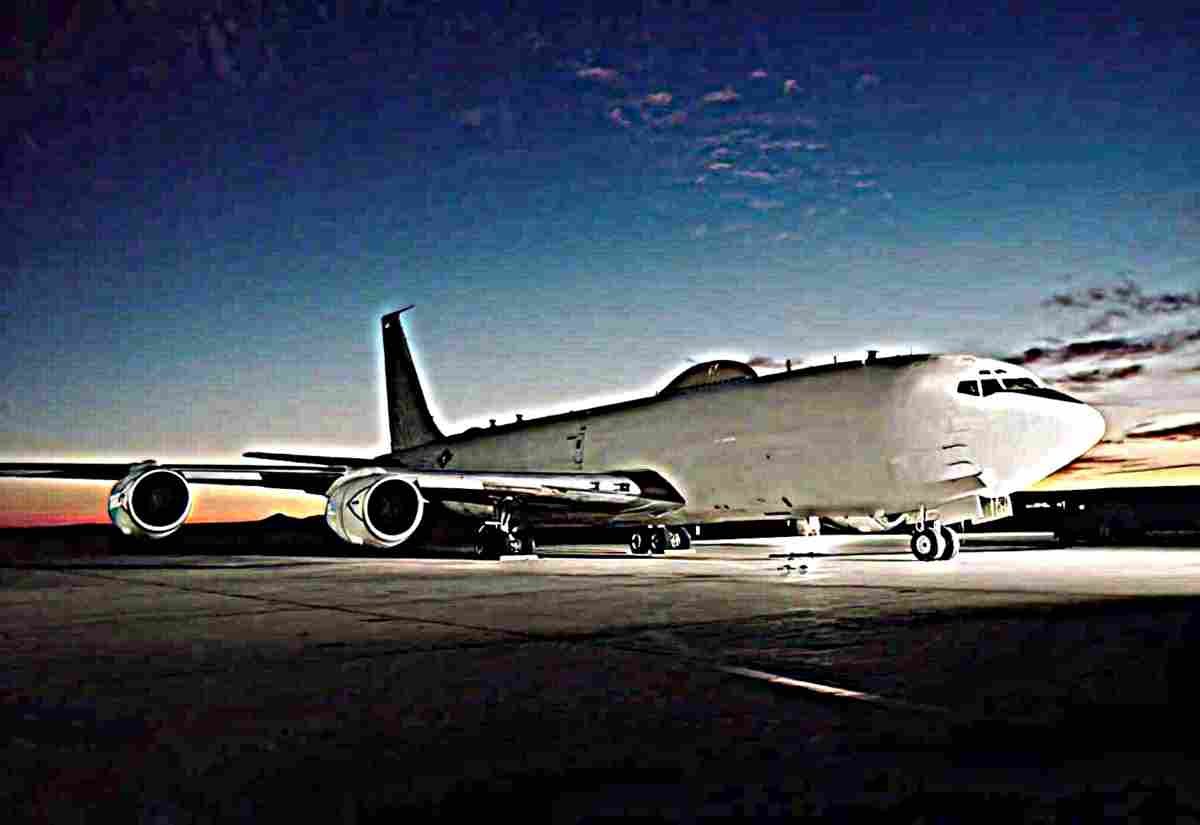 Boeing E6 Mercury 4 (2) Military A4 Photo Print